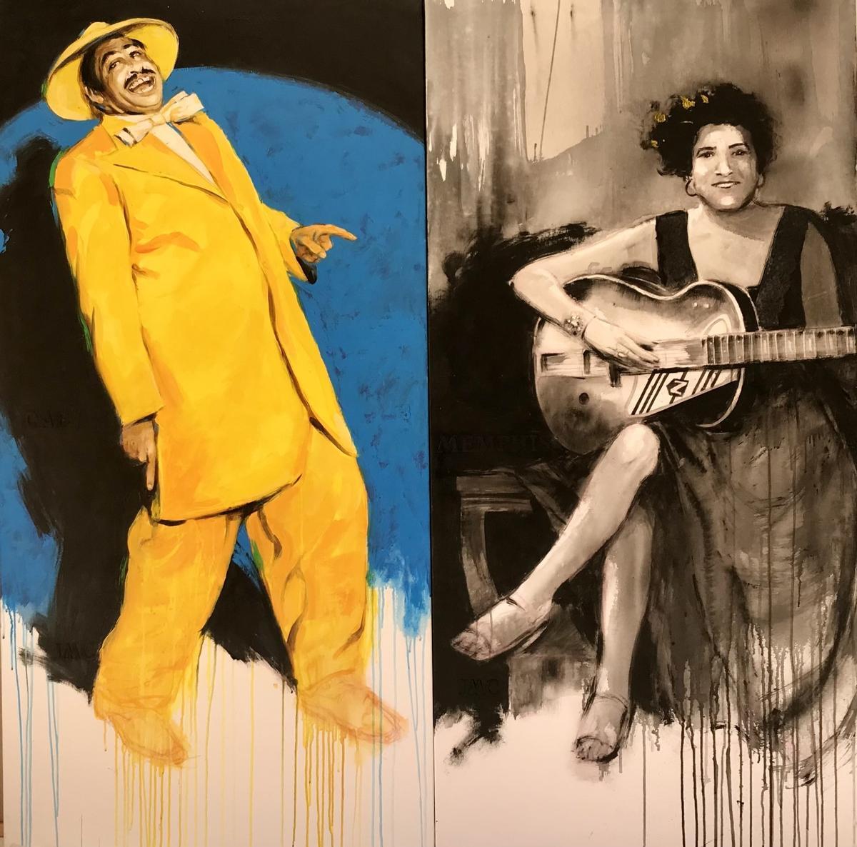 Obras de Jaume Marzal para la exposición