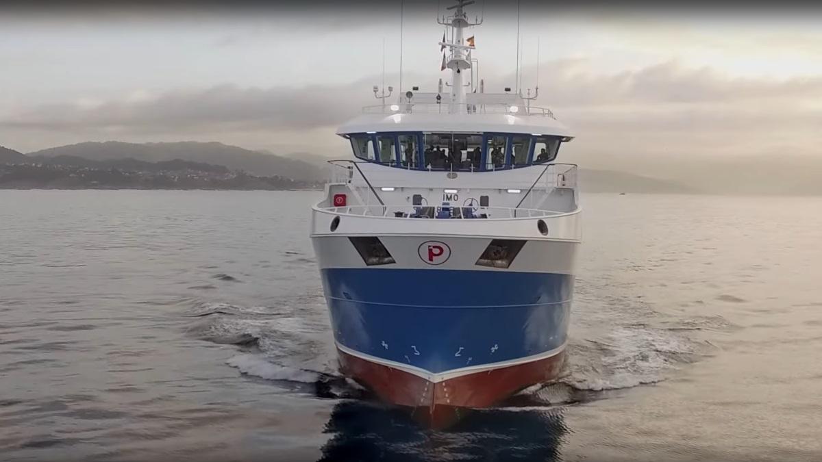 Uno de los buques de Nueva Pescanova.