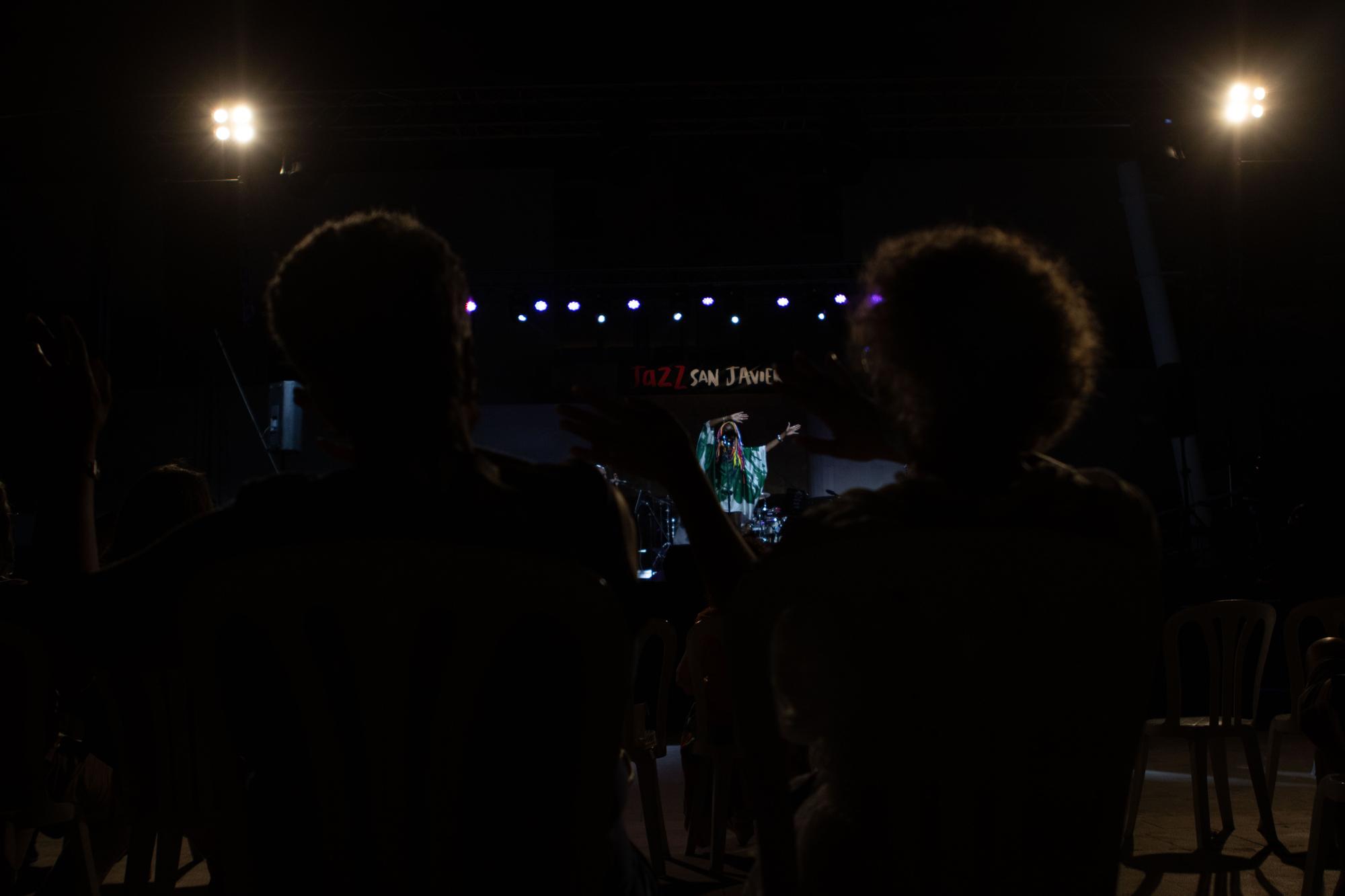 Lucrecia deslumbra en el Festival de Jazz de San Javier