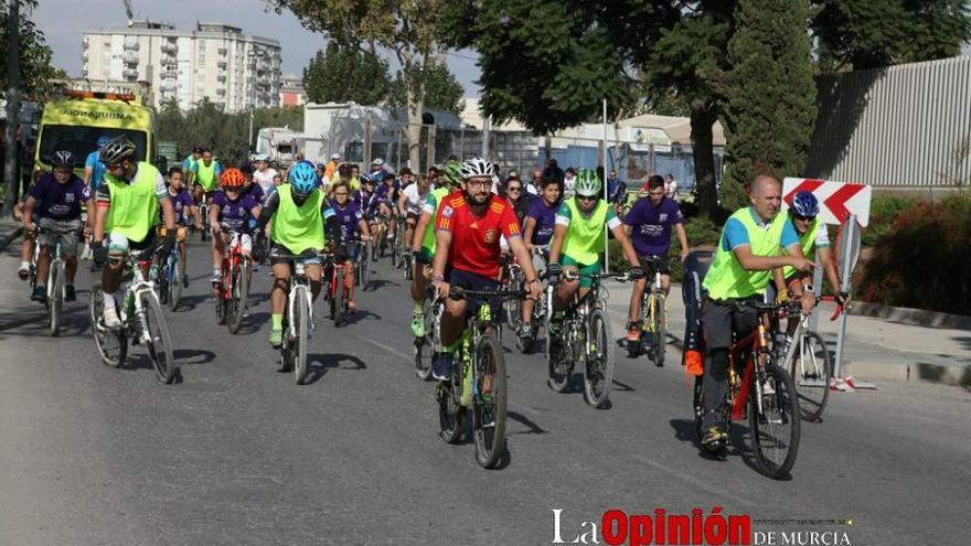 Ciclopaseo para clausular en Lorca los Juegos Deportivos del Guadalentín