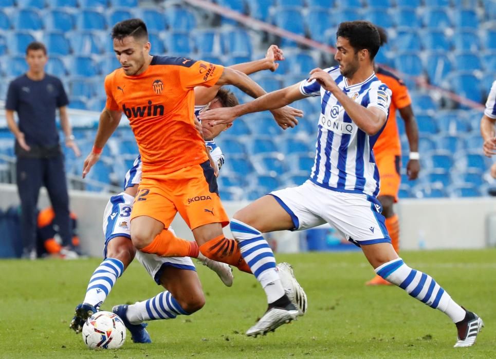 Real Sociedad - Valencia: Las mejores fotos