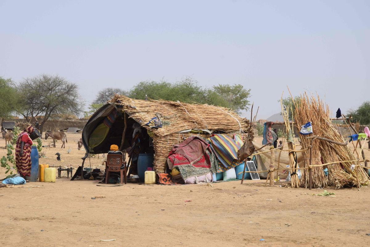 Éxodo de refugiados sudaneses hacia El Chad