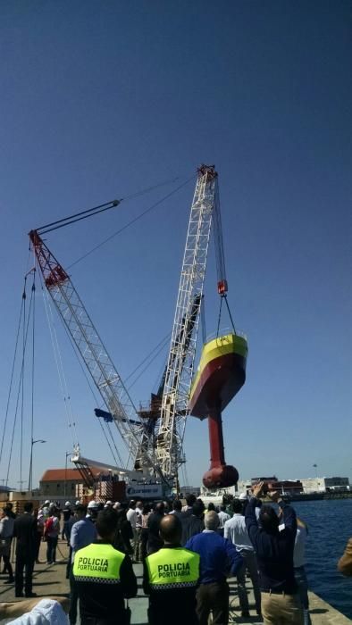 La plataforma Magallanes ya está en el agua