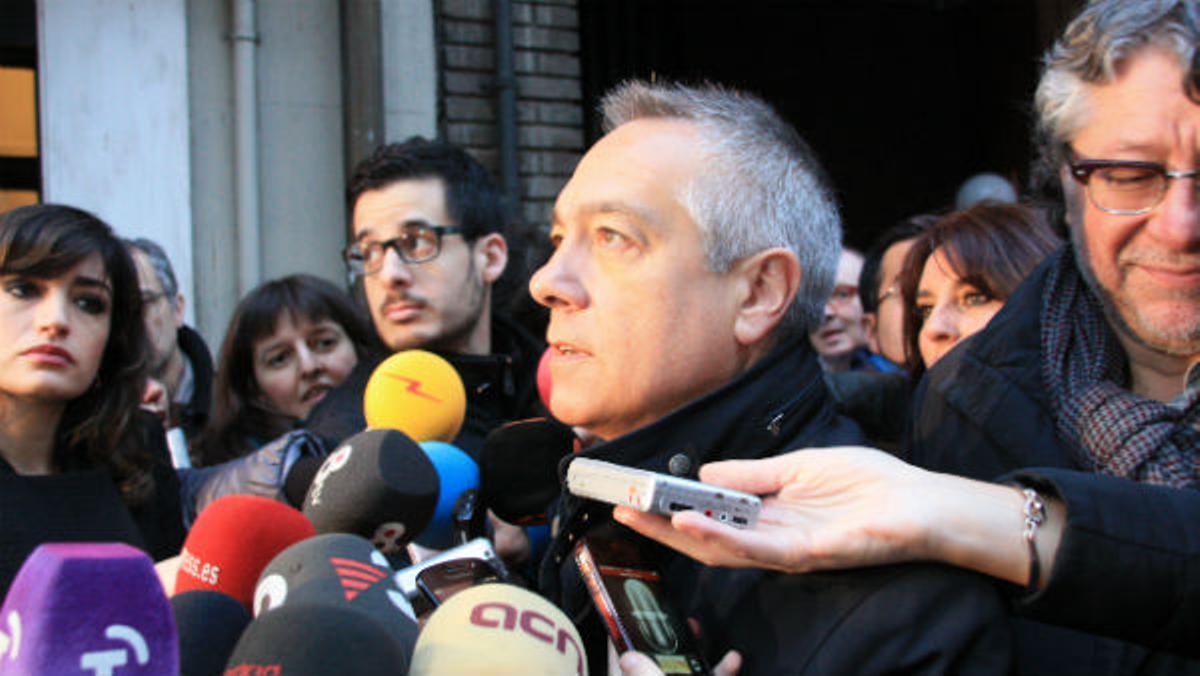 Declaracions de Pere Navarro sobre els diputats