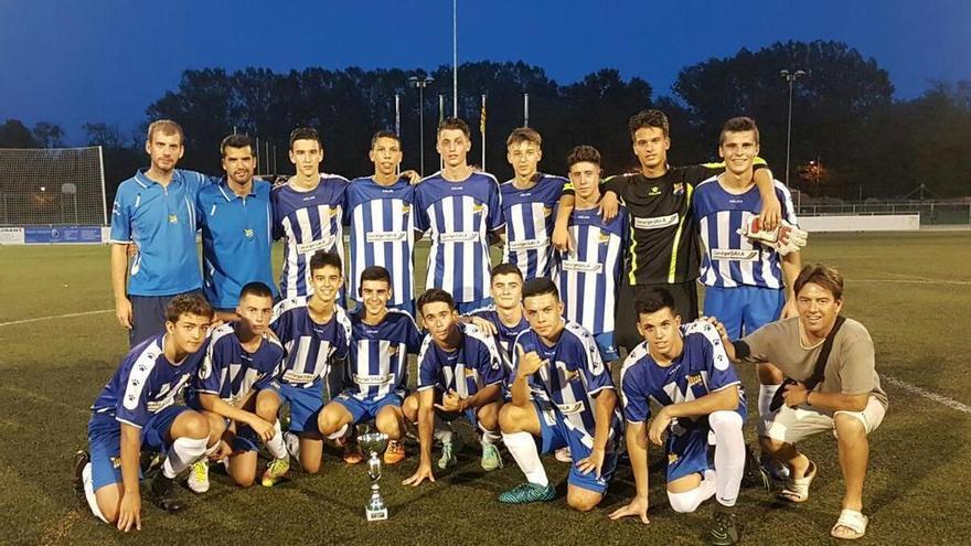 El juvenil B del Figueres, en un duel de pretemporada