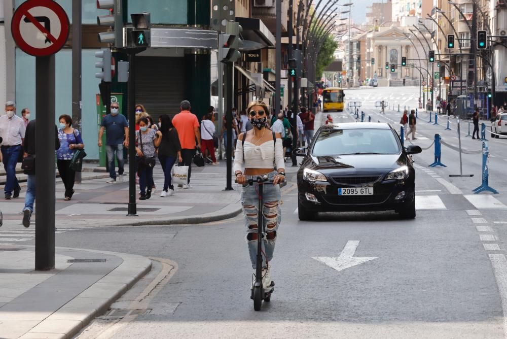 Día sin coches en Murcia