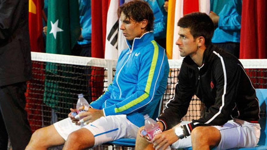 Nadal y Djokovic, en una imagen de archivo.