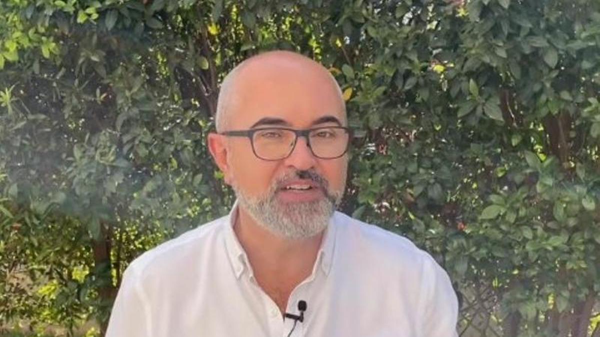 Vicento Roig, en una captura del vídeo.