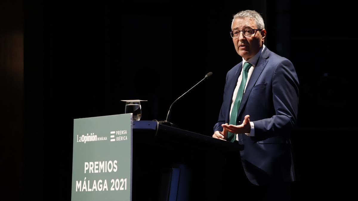 Gala de entrega de los Premios Málaga 2021 de La Opinión