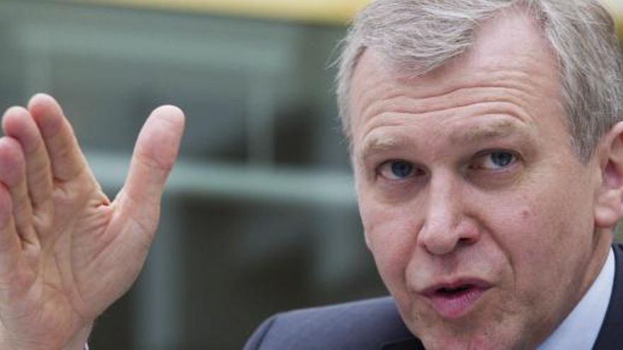 El primer ministro en funciones de Bélgica, el democristiano flamenco Yves Leterme.