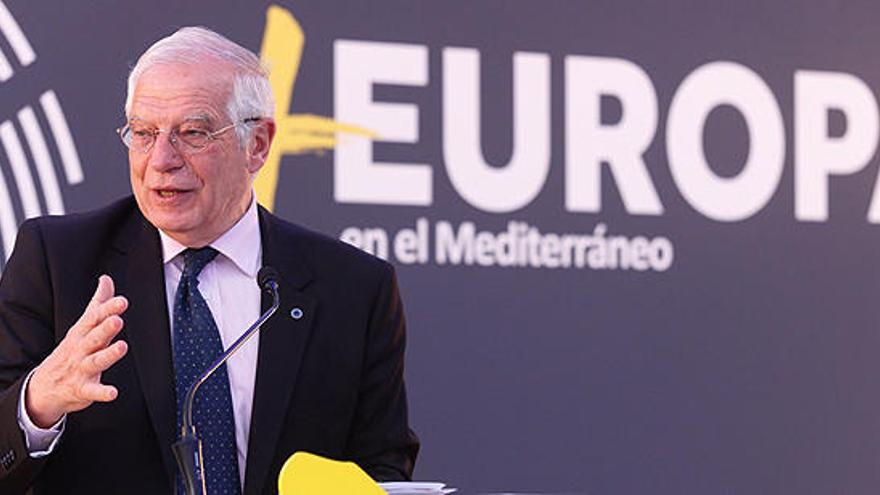 Josep Borrell, en Casa MediterrÃ¡neo de Alicante.