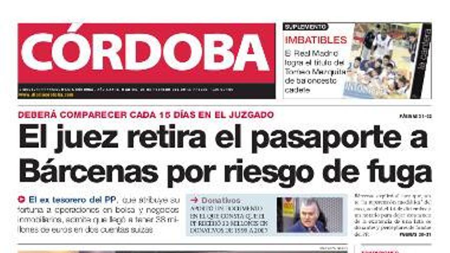 La portada de CÓRDOBA