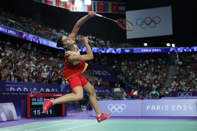 Bádminton Beiwen Zhang - Caolina Marín