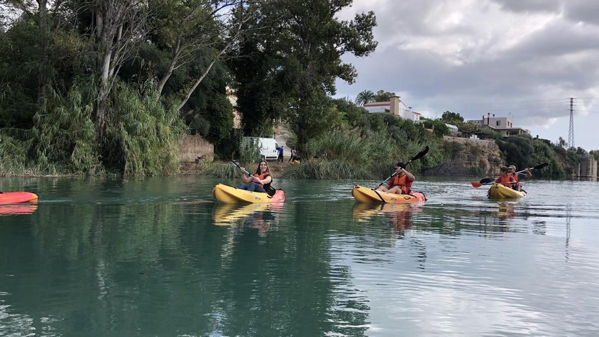 El mirador del Millars será compatible con el embarcadero y la práctica deportiva en la zona.