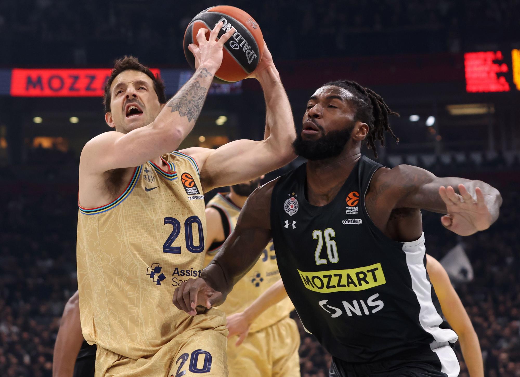 Basketball EuroLeague - Partizan Belgrade vs FC Barcelona