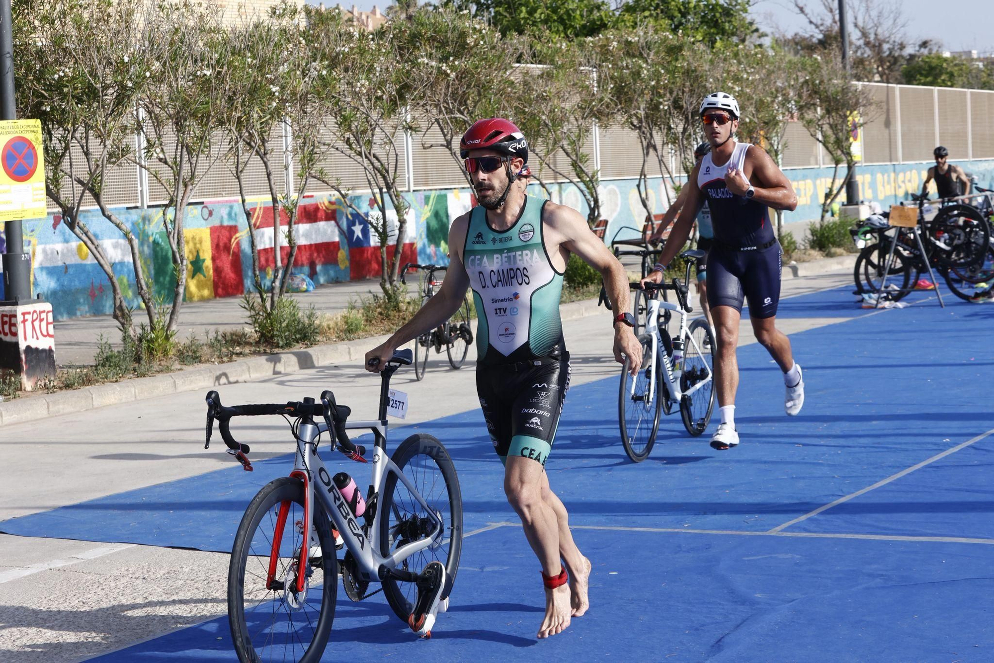 Las mejores imágenes del Mediterránea Triatlón de València