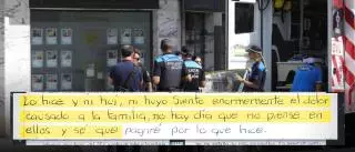 El autor del crimen de la inmobiliaria de Gijón pide perdón a la familia de su víctima: "Siento el daño causado; sé que pagaré por lo que hice"