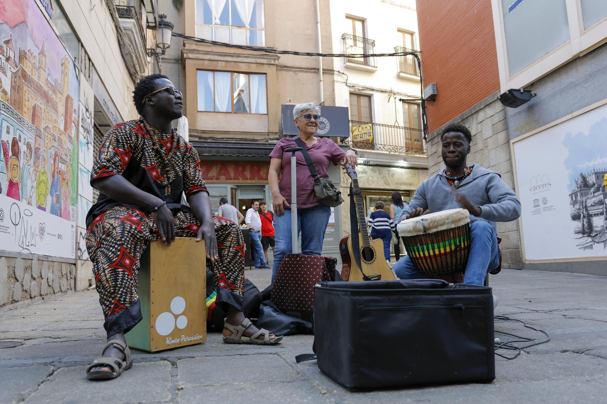 Así fue el primer día del festival Womad en Cáceres