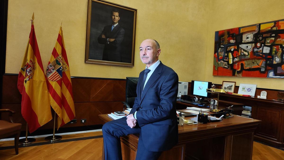 Fernando Beltrán, en su despacho.