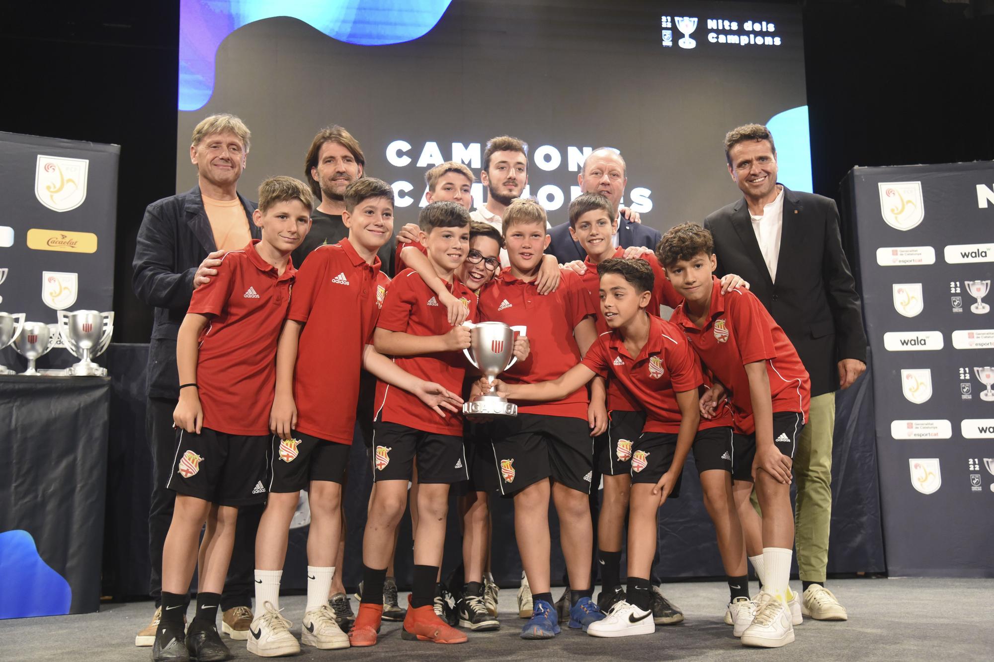 El futbol de la Catalunya central feliciten els seus 29 campions