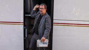 El president de Renfe, Raül Blanco, l’octubre passat a Sant Vicenç de Calders. | ZOWY VOETEN