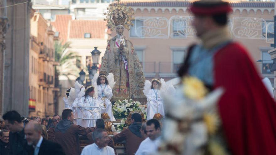 La Venida de la Virgen de Elche el año pasado