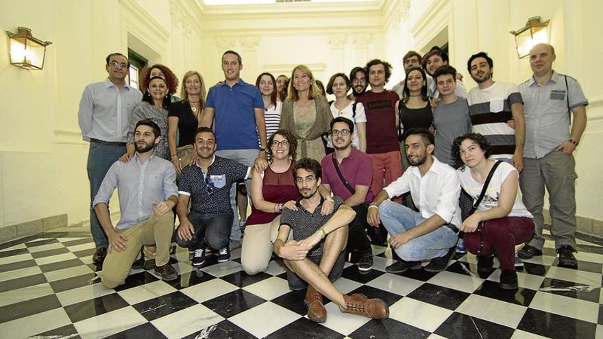 Jóvenes europeos elaboran en la ciudad un manifiesto en defensa de derechos LGTBI