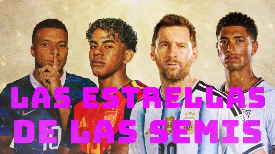 Las estrellas de las semifinales del Mundial 2026