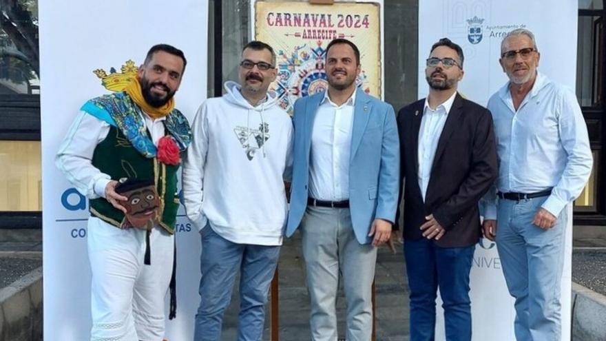 Presentación de Kike Pérez como pregonero del Carnaval de Arrecife 2024