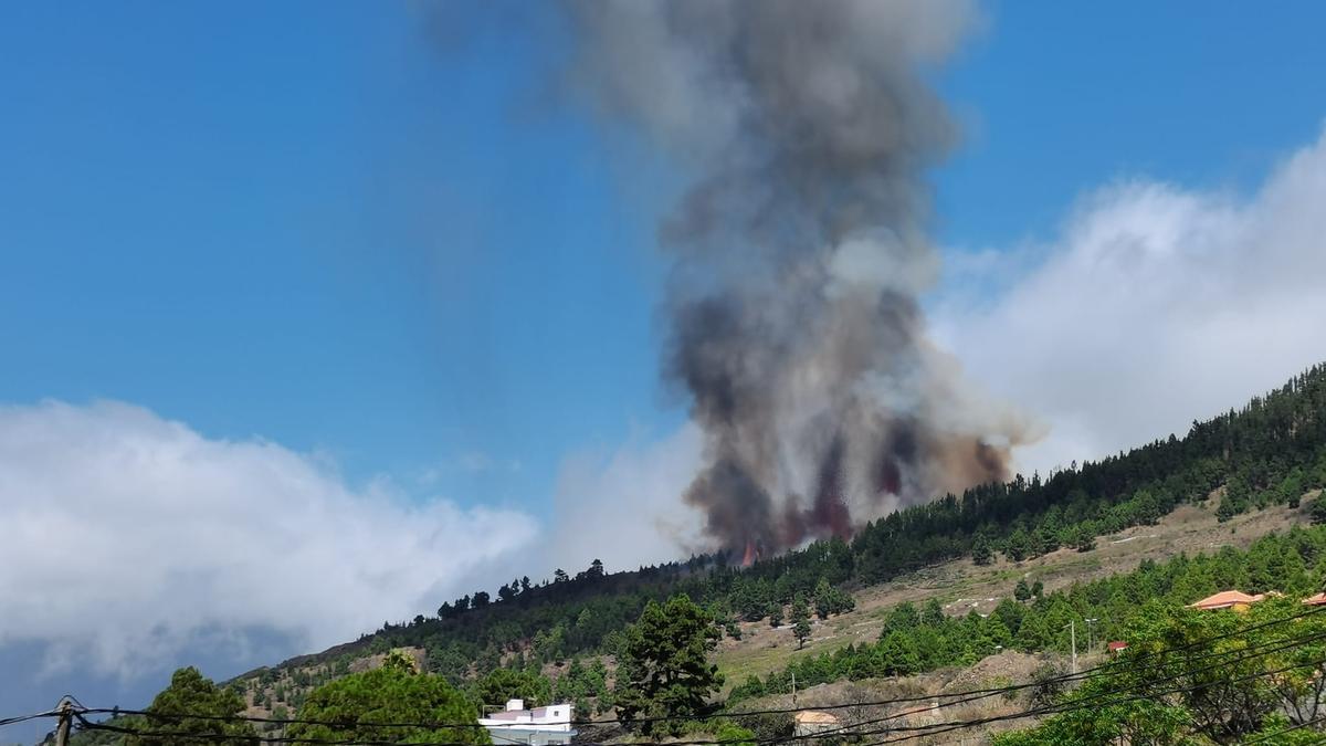 Erupción del volcán de La Palma