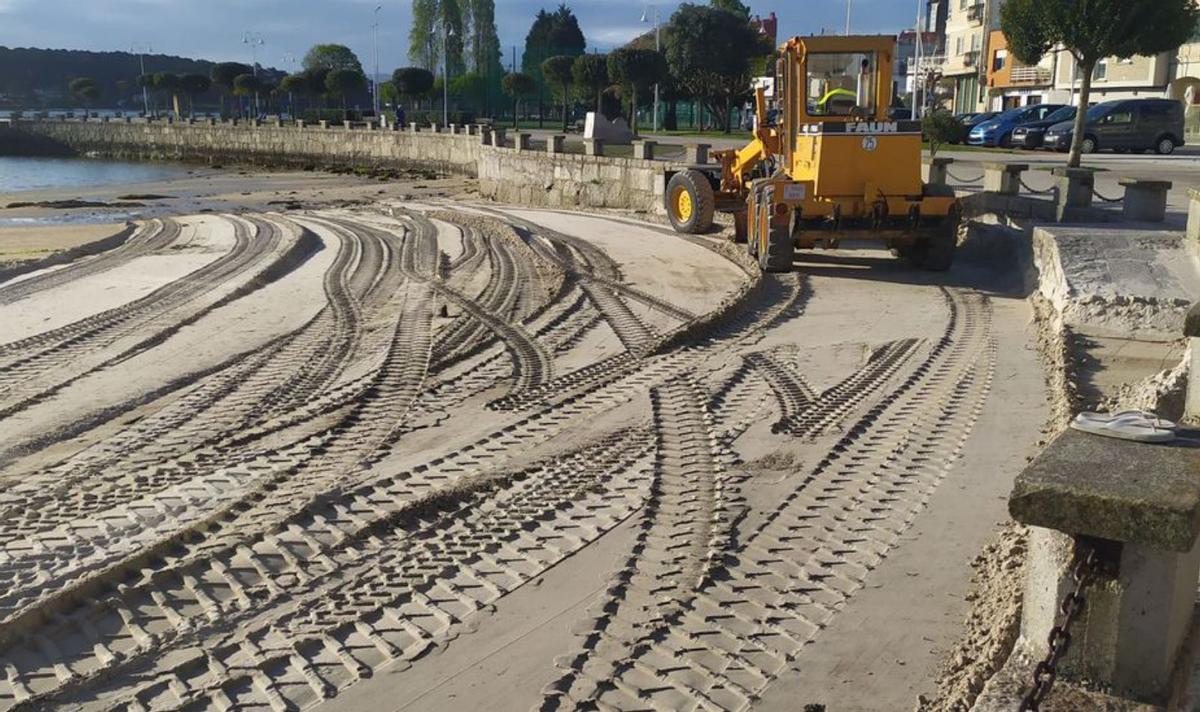 La limpieza mecánica de los arenales. |  // FDV