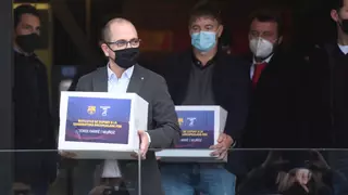 Aplazado el voto de censura a Laporta