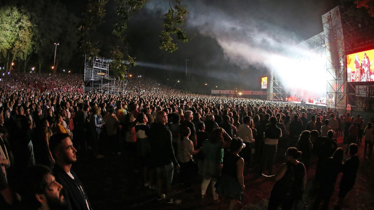 Foto de archivo de un concierto en Castrelos.