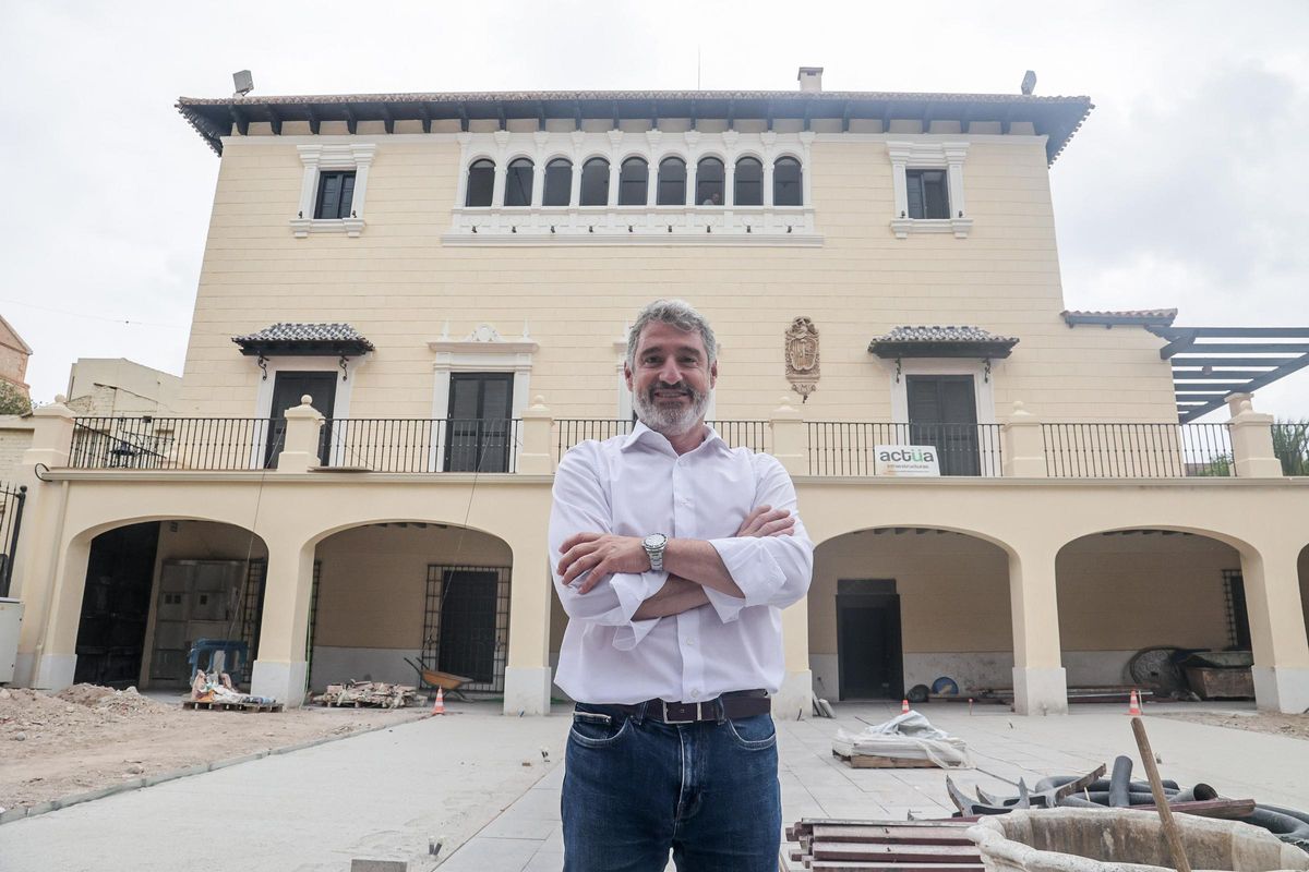 El alcalde, en una reciente entrevista en el Palacio de Rubalcava
