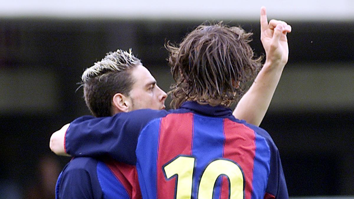 Sergio y Verdú se entendían de maravilla en el Barça B