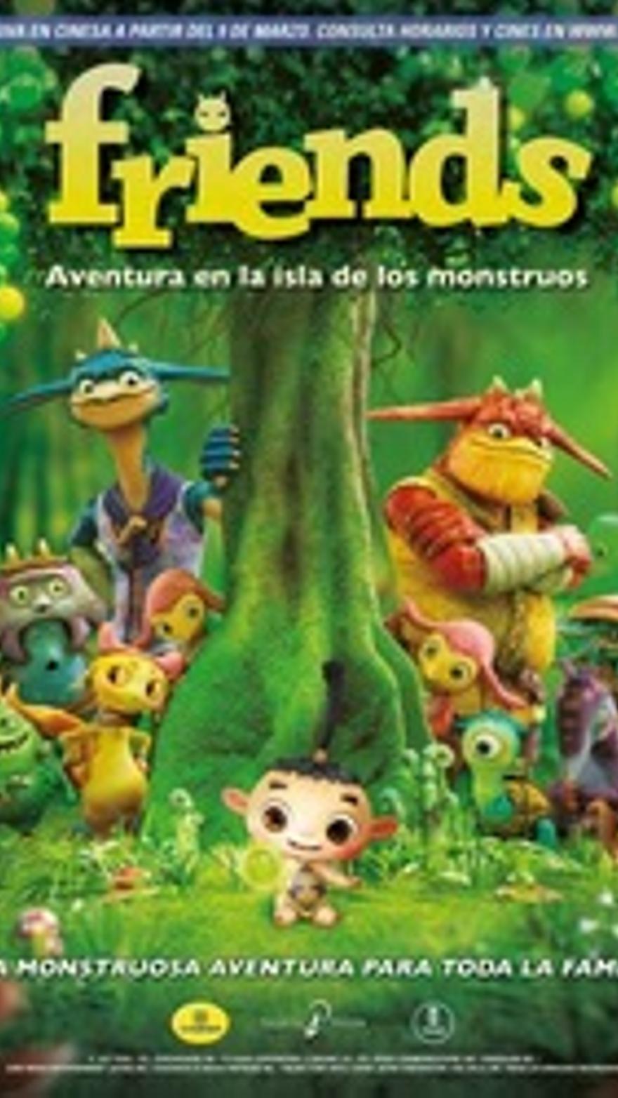 Friends: Aventura en la isla de los monstruos