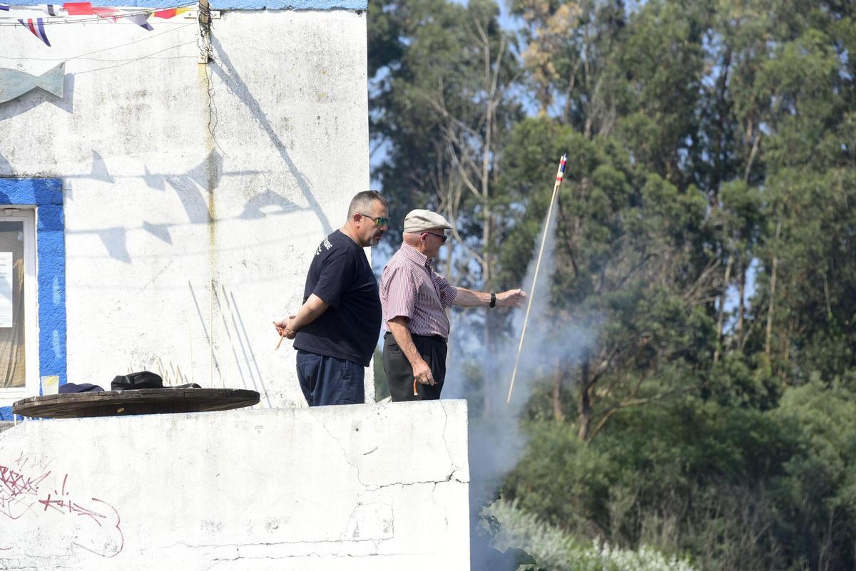 As Xubias muestra su fervor por la Virgen del Carmen en A Coruña