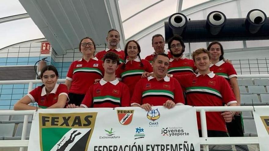 Extremadura, campeona de España de buceo de competición