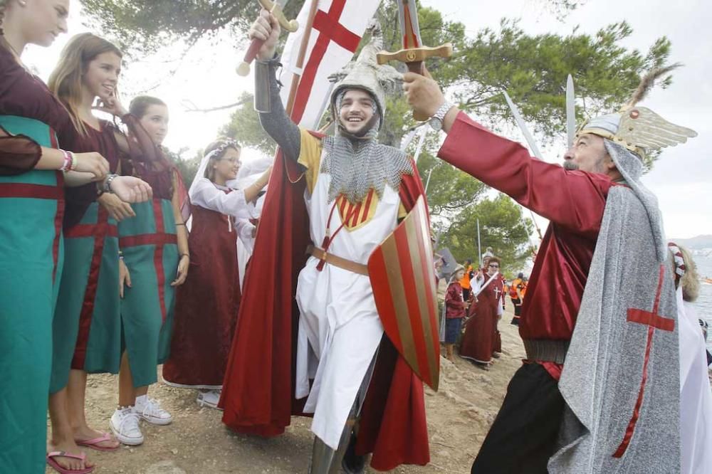 Fiesta de moros y cristianos en Santa Ponça