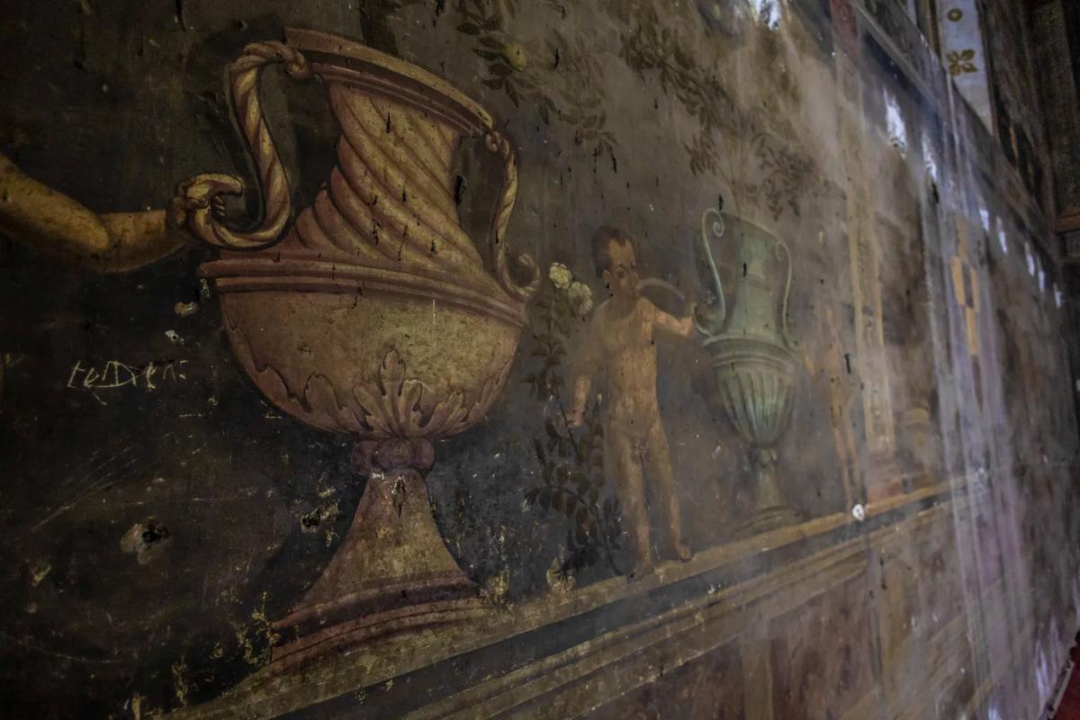 Detalle de la pintura de Juan de Borgoña