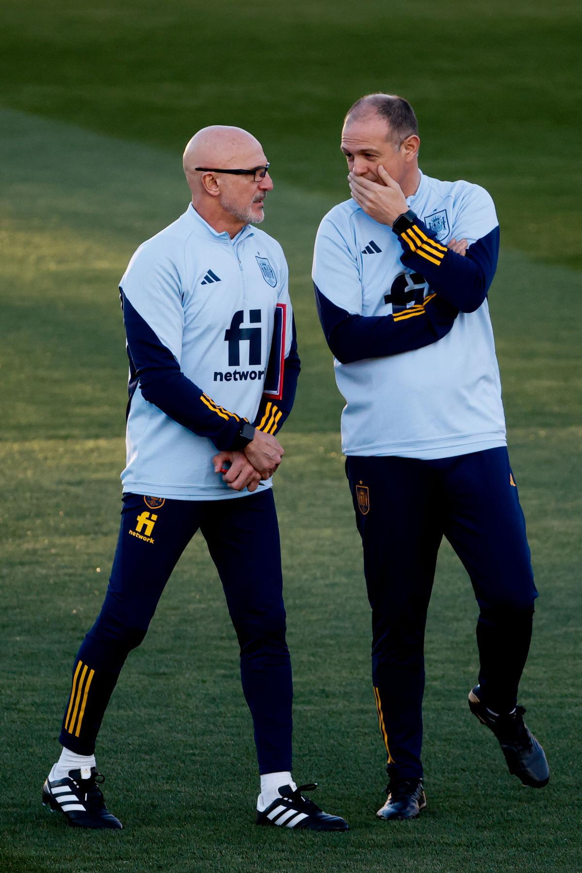 ENTRENAMIENTO SELECCIÓN ESPAÑOLA