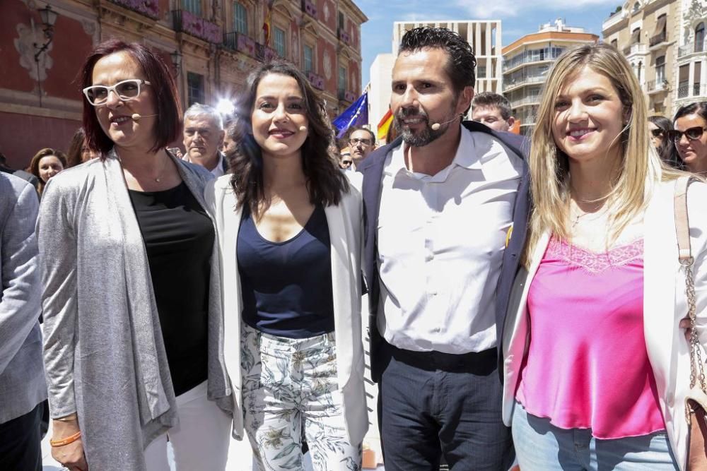 Inés Arrimadas en Murcia