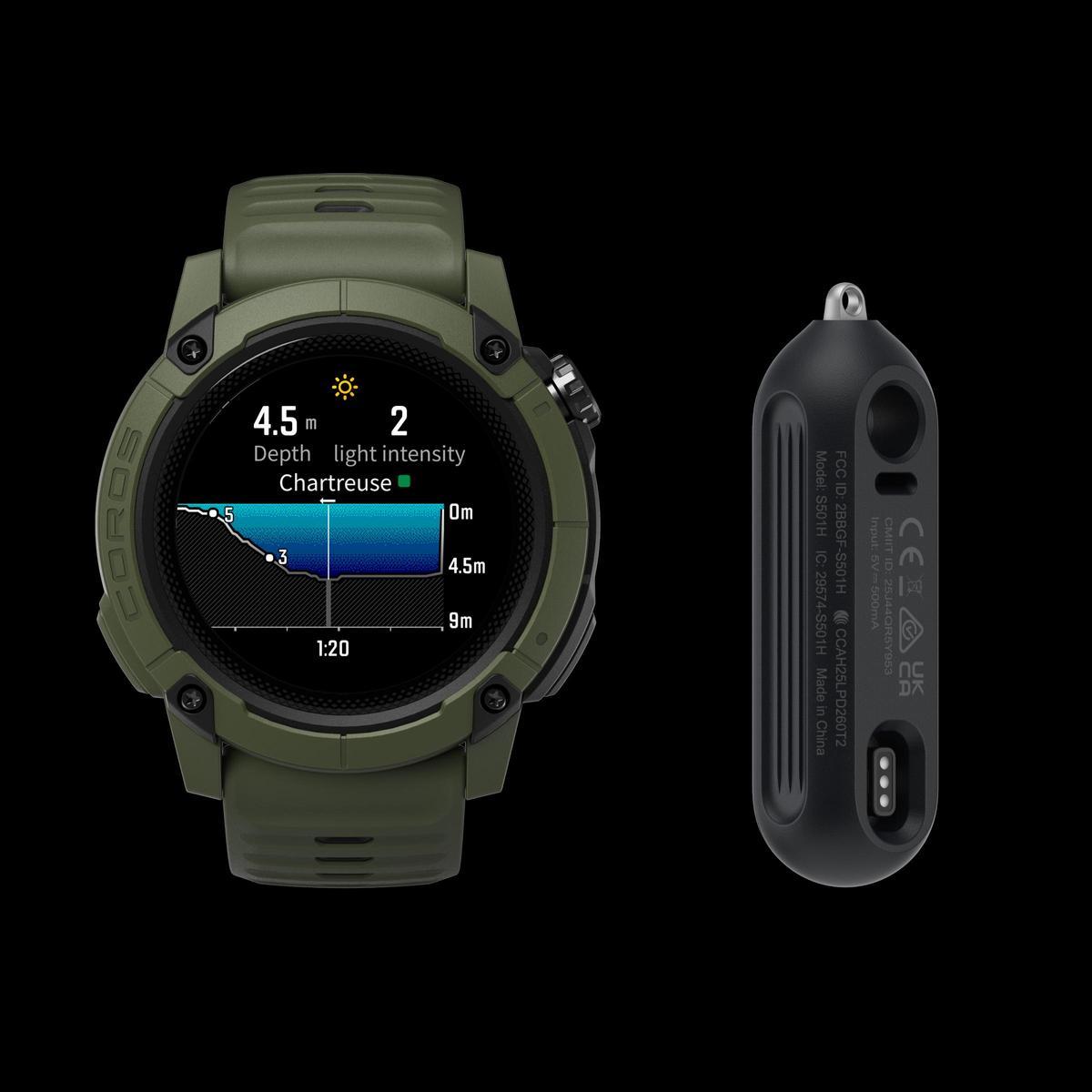 Con el sensor HYDROP puedes ver la profundidad exacta de pesca