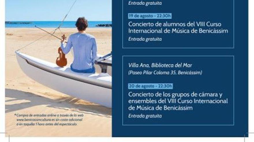 Los últimos conciertos del cartel del evento en la web municipal.