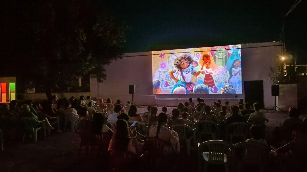 Una sesión de Cine de Verano, en una edición anterior.