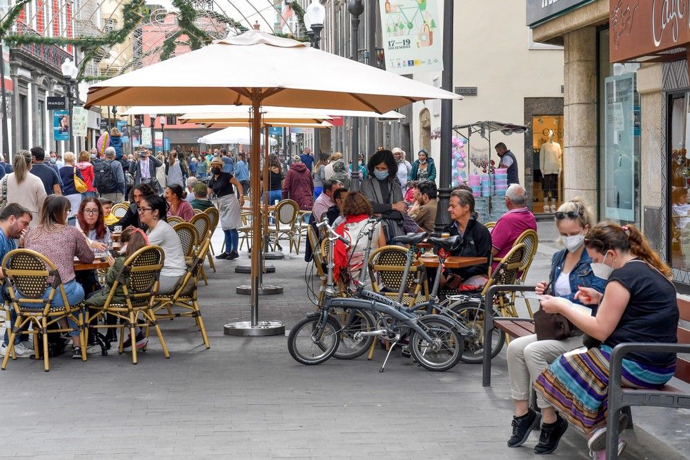 Compras en Triana antes de la Navidad (6/12/2021)