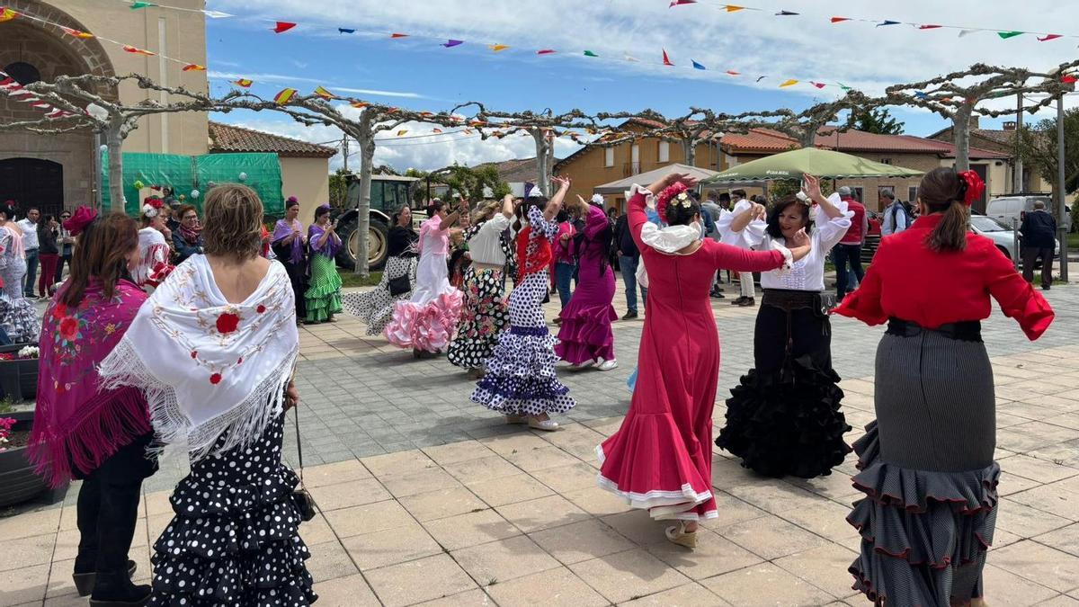 Anterior edición de la Feria de Abril de Villalazán.