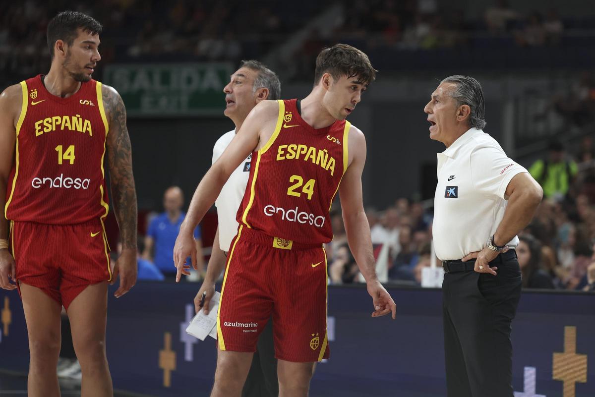 A pesar de su juventud, Sergio Scariolo ya lo tuvo con la selección española