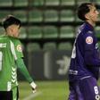 Carlos Mangada no entiende la decisión del colegiado en el Betis Deportivo-Hércules.