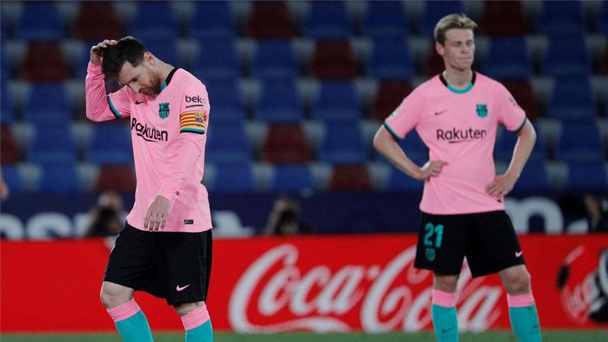 Messi, tras encajar el Barça el 3-3 en el Ciutat de València